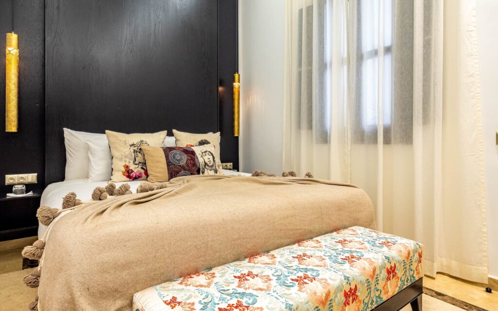 Riad numero 5 marrakech CHAMBRES DELUXE MAROC ROOMS MOROCCO