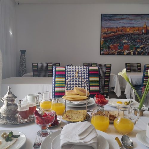 Restaurant Riad numero 5 marrakech MAROC MORROCO restaurant